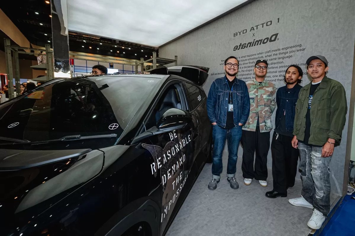 BYD Atto 1 X Dominate Di Brightspot 2026, Mobil Listrik Naik Kelas Jadi Gaya Hidup Anak Muda