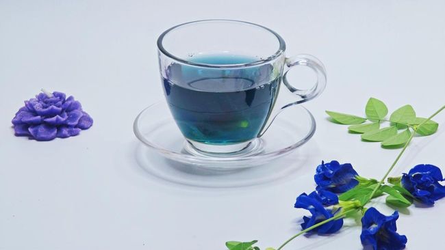Teh Bunga Telang Tak Cuma Cantik, Ini Efek Nyatanya Untuk Kulit Wajah