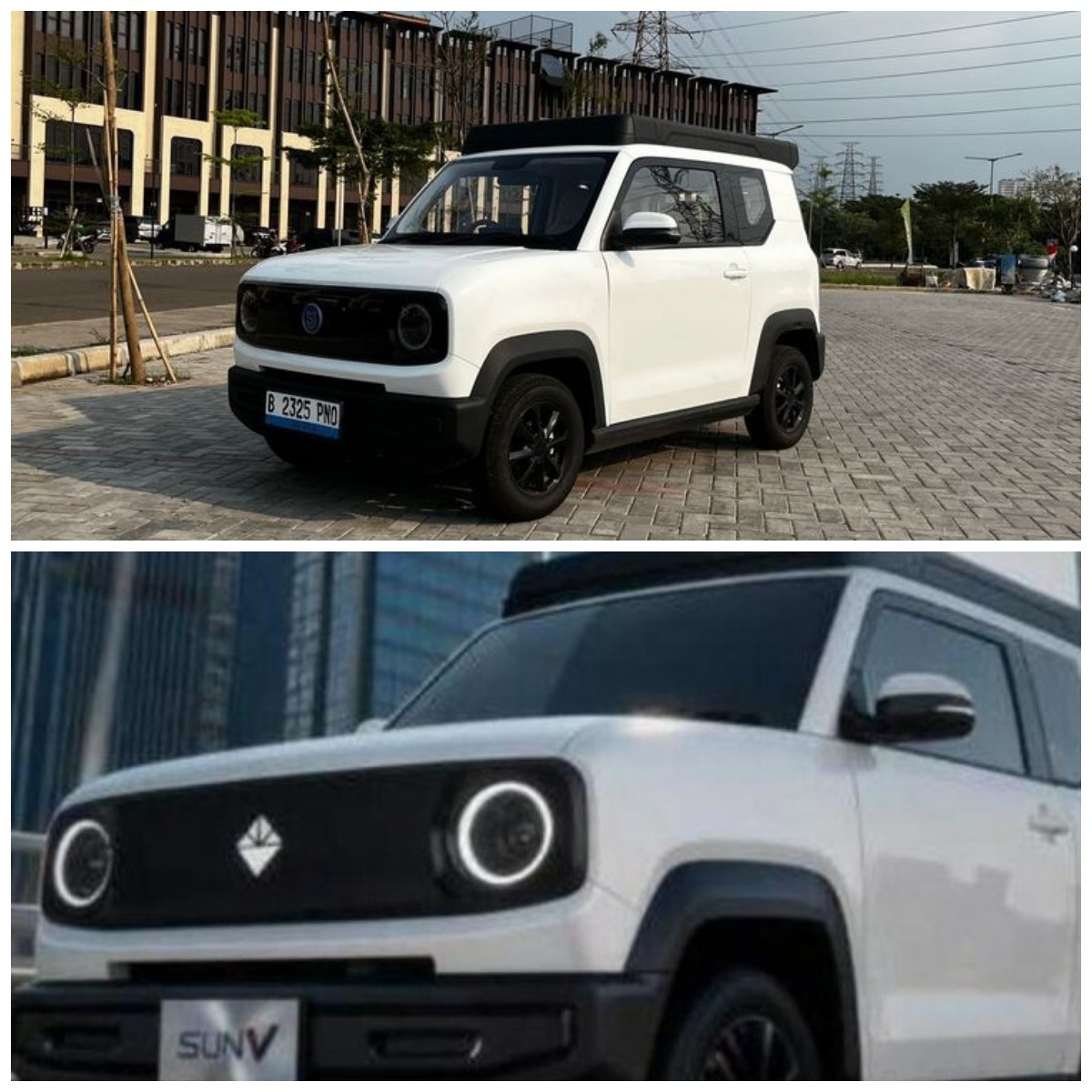 Sun V Hadir, Mini SUV Listrik Rp150 Jutaan Ini Bisa Ngecas Lewat Atap
