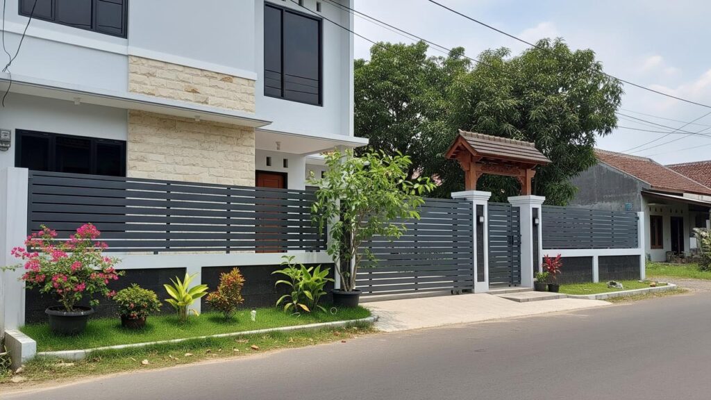 8 Tren Pagar Rumah 2026 yang Bikin Fasad Terasa Lebih Rapi dan Modern