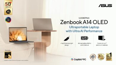 ASUS Zenbook A14 OLED Muncul Nyaris Tanpa Bobot, Snapdragon X2 Elite Bawa Lonjakan Besar