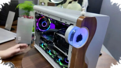 Casing MicroATX Ini Punya Ferrofluid Bergerak, Meja Kerja Langsung Terlihat Aneh Tapi Keren