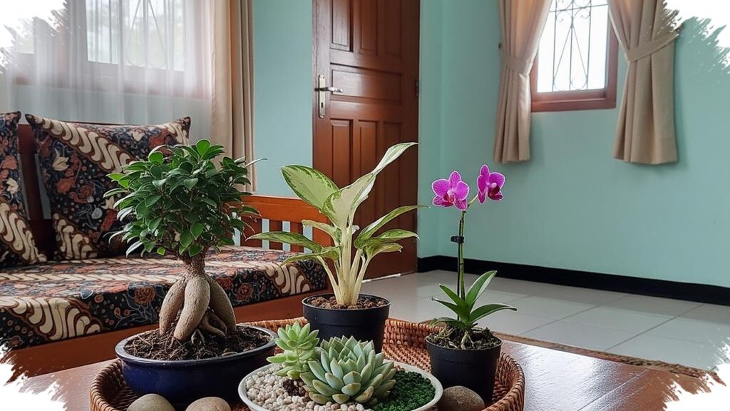8 Tanaman Hias Mini untuk Meja Tamu, Ruang Tamu Sempit Tetap Terasa Hidup