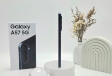 Galaxy A57 5G Makin Tipis dan Mulus, Nyaman Dipakai Main Game Lama