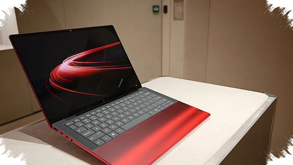 Ferrari Dan HP Bikin Laptop Merah Menyala, Bagian Bawahnya Tembus Pandang Seperti Mesin Mobil
