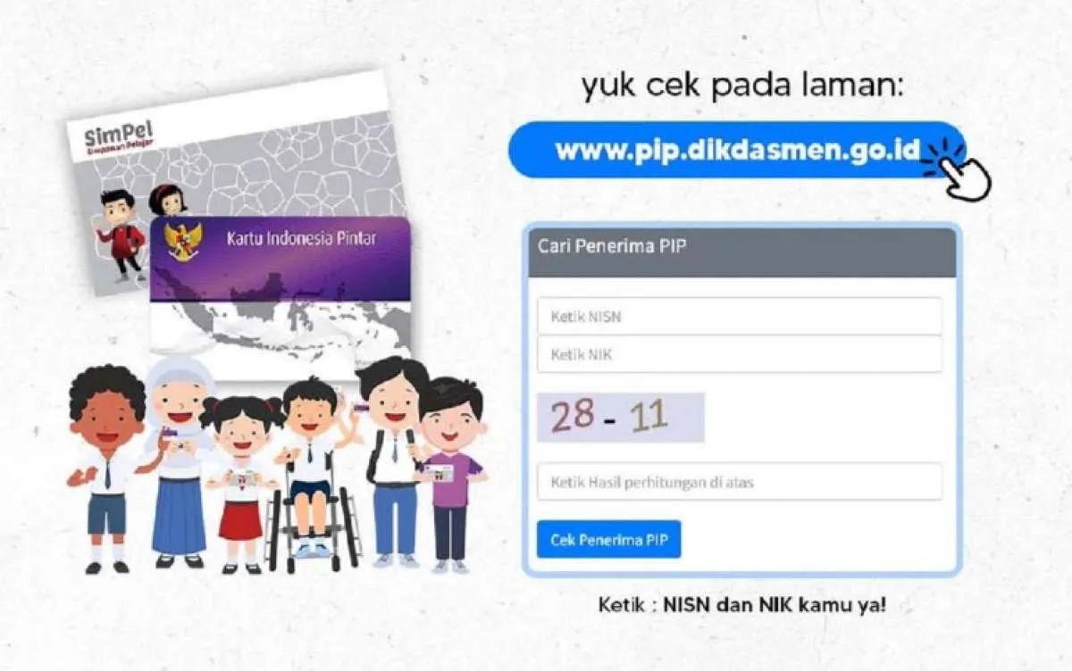 Cek PIP 2026 Kini Bisa Online, Status Bantuan Anak Tak Lagi Mudah Terlewat