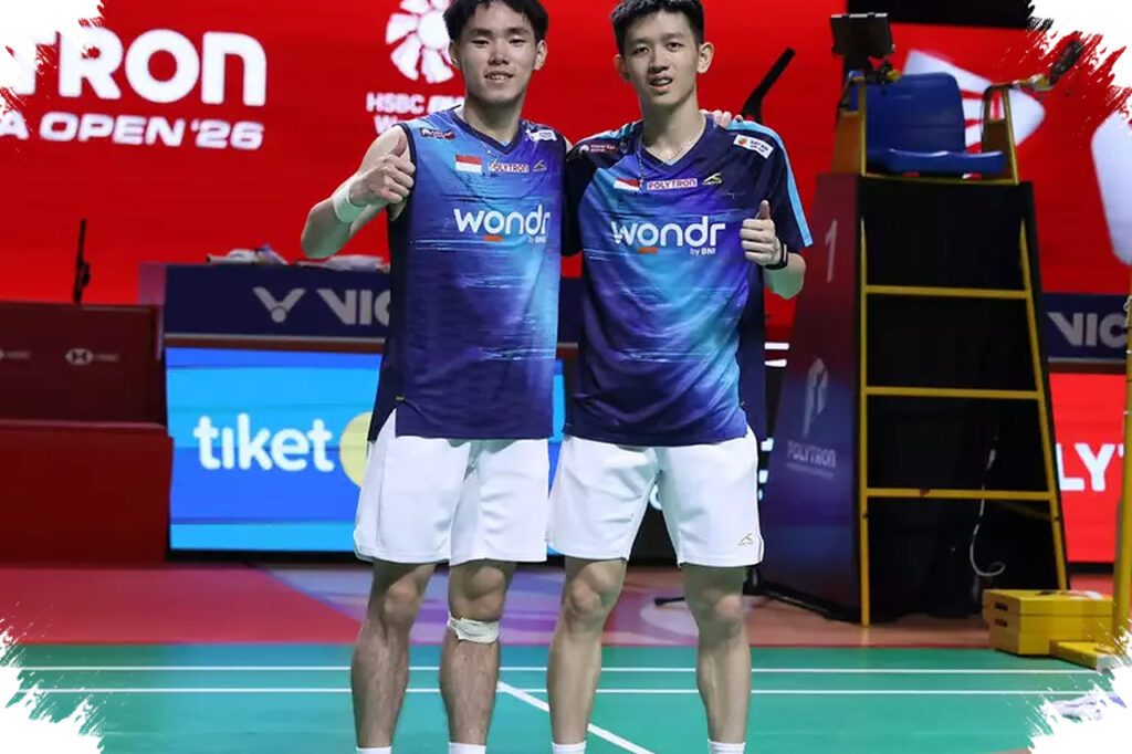 Raymond/Joaquin Tumbangkan Juara Dunia 2021, Lolos Dramatis Ke Semifinal Indonesia Open