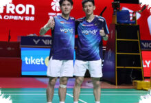 Raymond/Joaquin Tumbangkan Juara Dunia 2021, Lolos Dramatis Ke Semifinal Indonesia Open