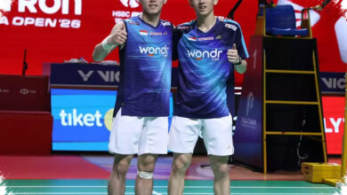 Raymond/Joaquin Tumbangkan Juara Dunia 2021, Lolos Dramatis Ke Semifinal Indonesia Open