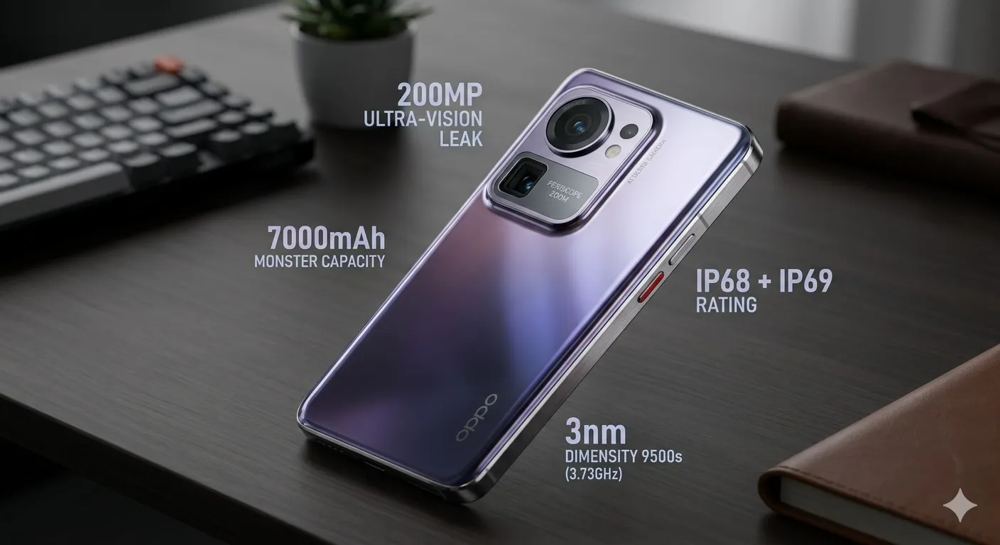 OPPO Reno16 Pro Bawa Kamera 200MP Dan Dimensity 9500s, Kelas Menengah Tertekan