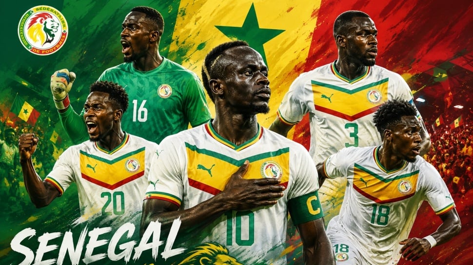 Senegal Kembali Menggigit, Tradisi Emas Singa Teranga Siap Diuji Di Piala Dunia 2026