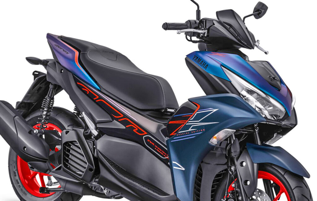 Aerox Cyber City Rp34 Jutaan, Kokpit Full Digital Dan Warna Pabriknya Berani