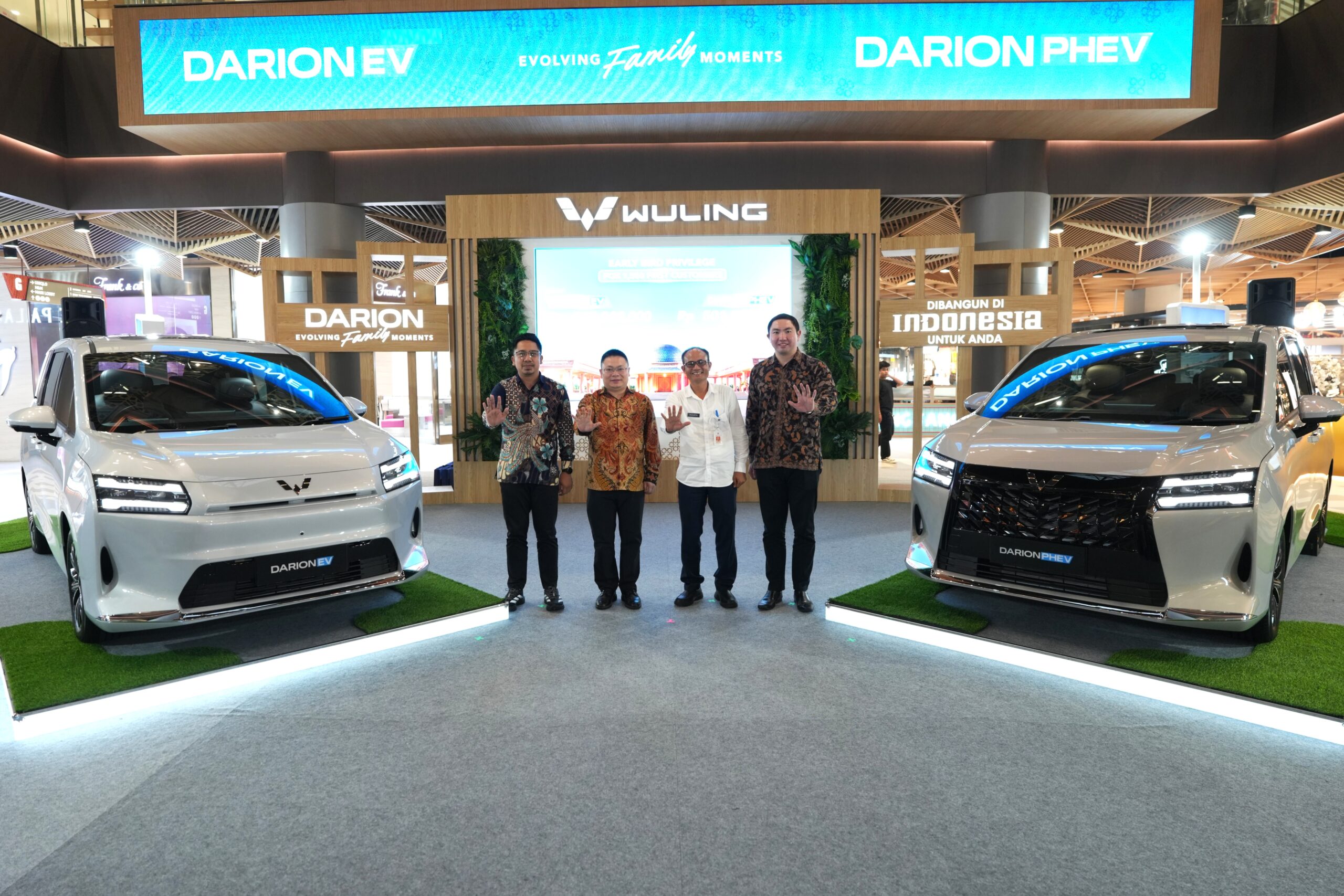 Wuling Darion Mengguncang MPV Keluarga Jakarta, EV Dan PHEV Sekaligus Ditebar