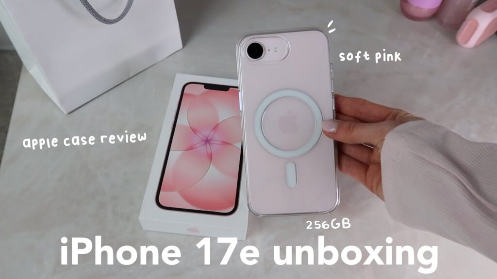 Cowok Pakai iPhone 17e Soft Pink, Elegan Tapi Harus Terima Kompromi Layarnya