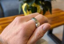 Cincin Pintar Titanium Ini Punya Layar dan Haptic, Baterai Tahan Hingga 30 Hari