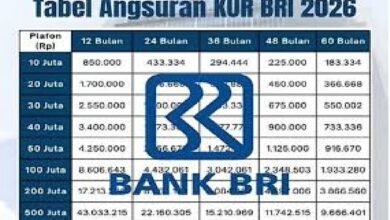 Saat Kebutuhan Dana Melampaui KUR, Tabel Pinjaman BRI 2026 Ini Jadi Pembanding Utama