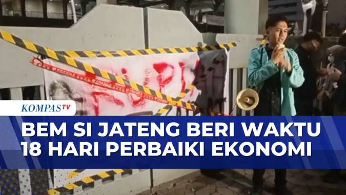 BEM SI Jateng Beri Ultimatum 18 Hari, Desak Pemerintah Perkuat Rupiah Sebelum Reformasi Jilid 2