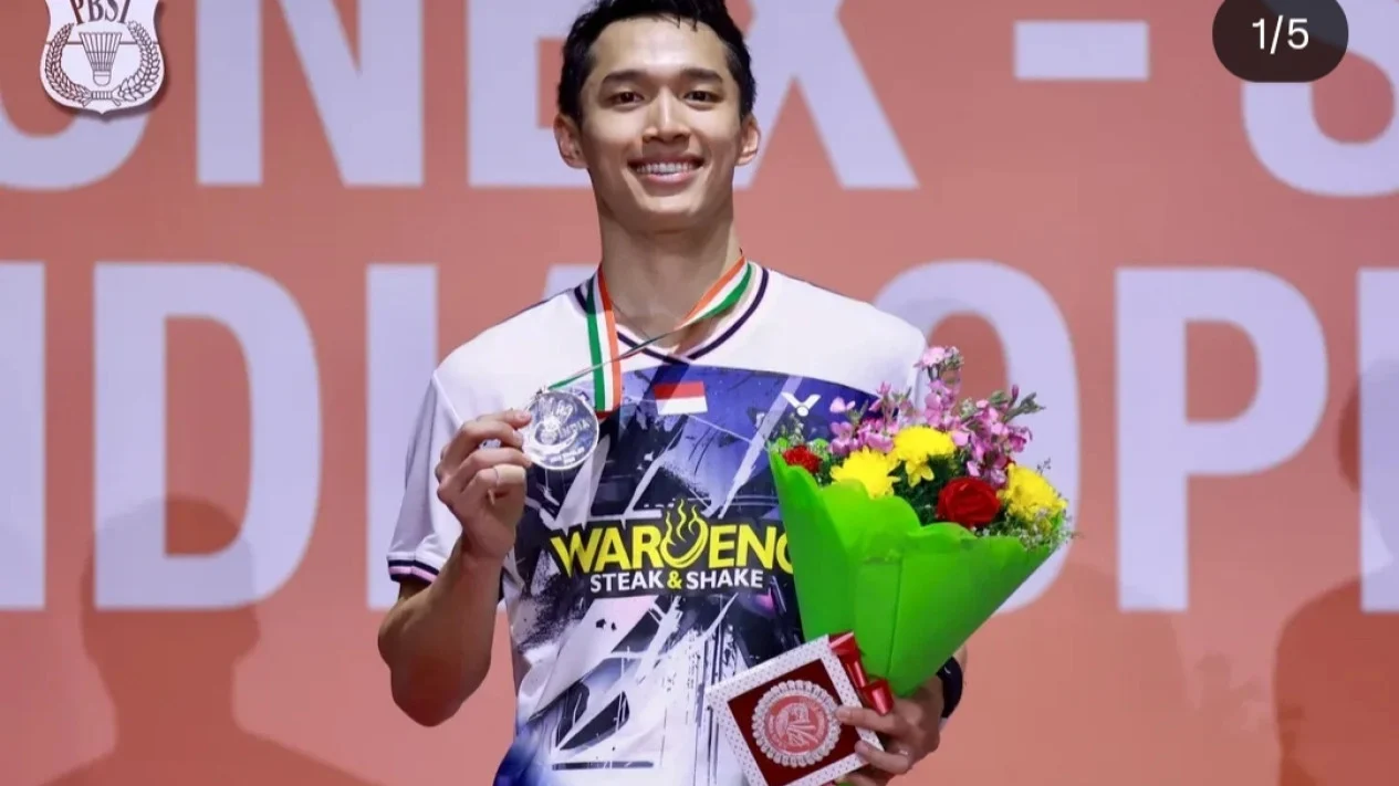 Jonatan Christie Akhiri Penantian 11 Tahun, Lolos Ke Final Indonesia Open Dengan Tenang