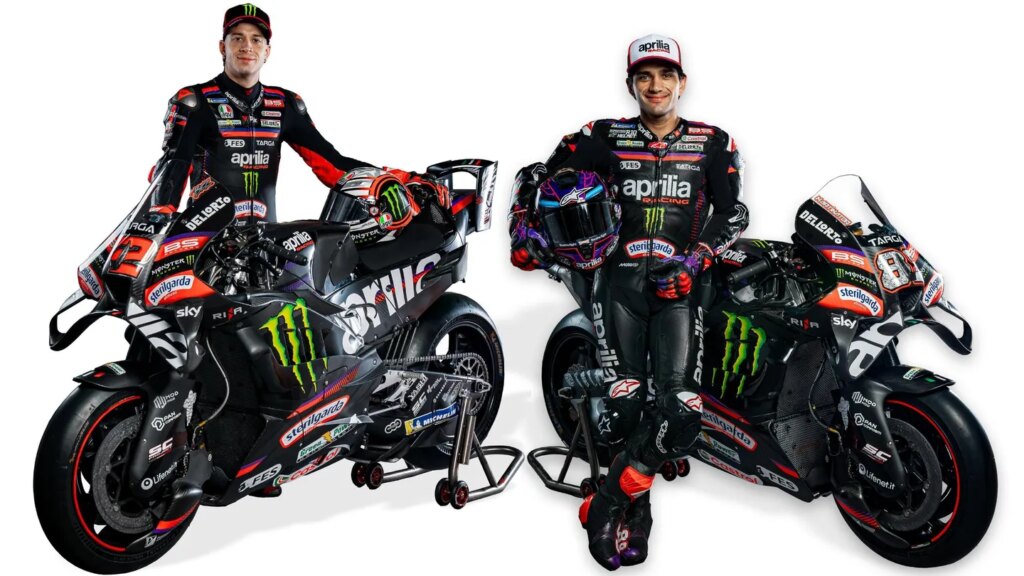 Monster Energy Akhirnya Masuk Aprilia, Sponsor Utama Yang Lama Dinanti Tim Noale