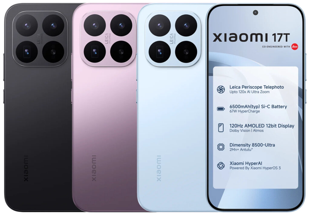 Xiaomi 17T Pamer Kamera Leica Dan Baterai 6.500mAh, Rival Midrange Harus Siaga