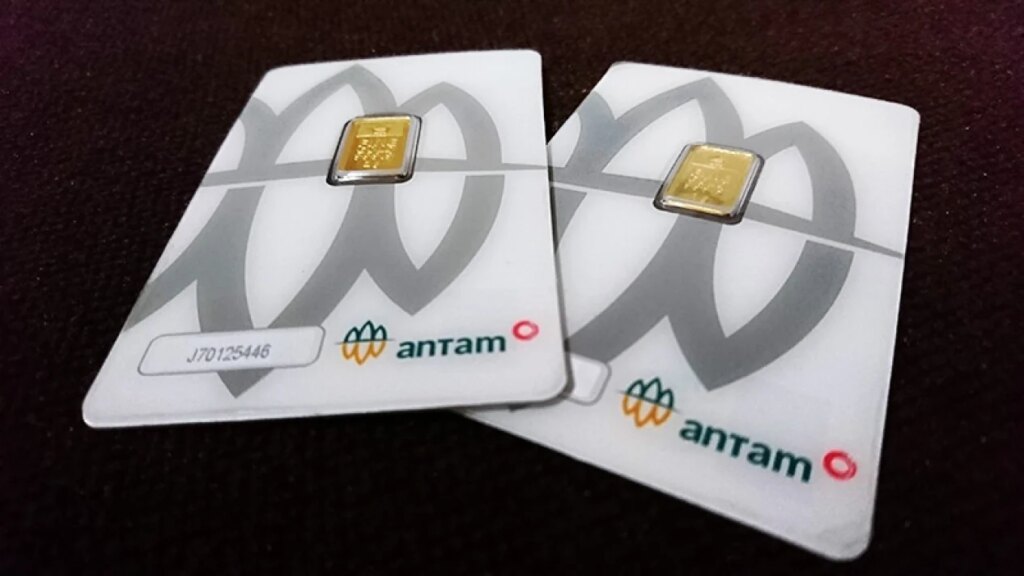 Harga Emas Turun Serempak, Antam Terkoreksi Tajam ke Rp2,848 Juta per Gram
