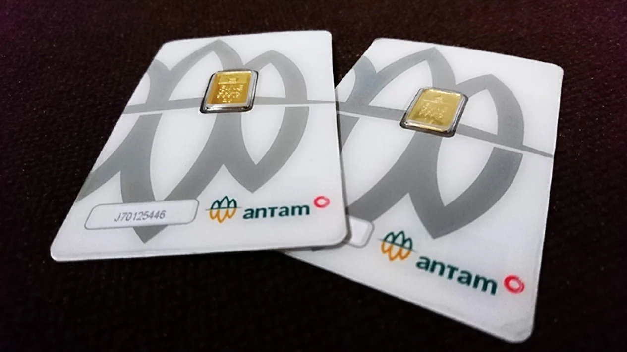 Harga Emas Turun Serempak, Antam Terkoreksi Tajam ke Rp2,848 Juta per Gram