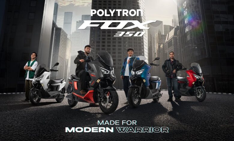 95 Km/Jam dan 130 Km Sekali Cas, Polytron Fox 350 Punya Modal Serius untuk Harian