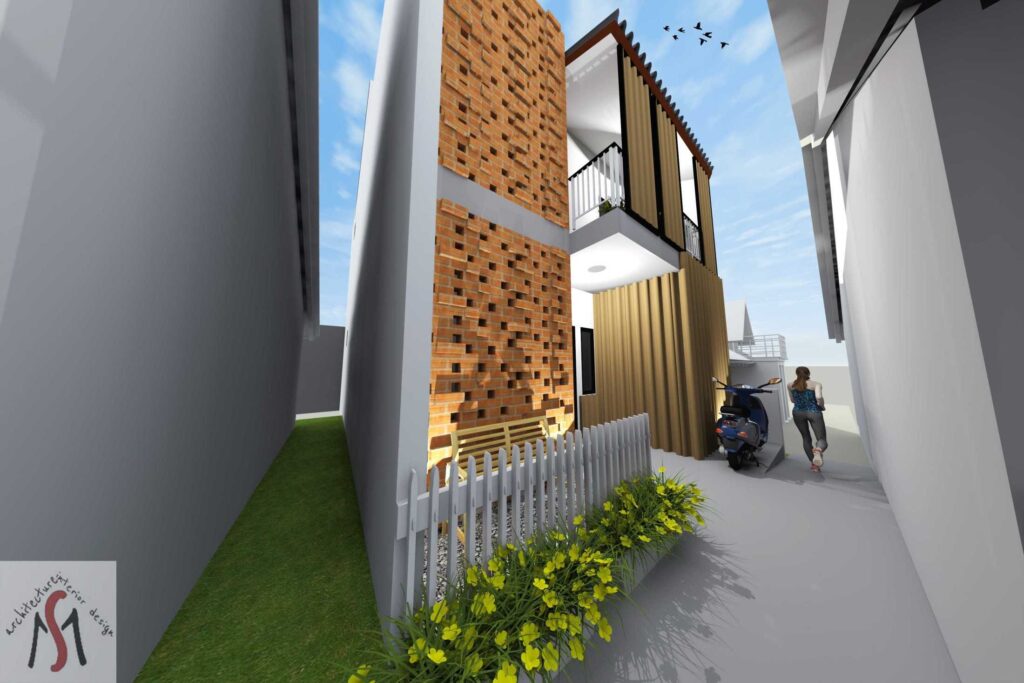 7 Pagar Rumah di Gang Sempit yang Tetap Aman, Tapi Fasad Tak Terasa Sesak