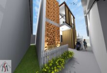7 Pagar Rumah di Gang Sempit yang Tetap Aman, Tapi Fasad Tak Terasa Sesak