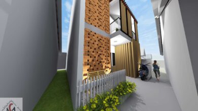 7 Pagar Rumah di Gang Sempit yang Tetap Aman, Tapi Fasad Tak Terasa Sesak