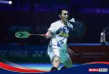 Jojo Terkunci Tekanan Sejak Awal, Mimpi Juara Indonesia Open Kembali Pupus