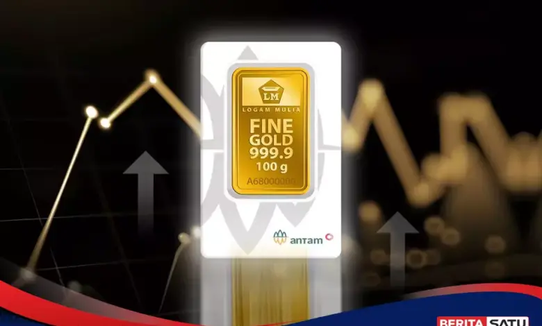 Usai Anjlok Rp 32 Ribu, Harga Emas Antam Bertahan di Rp 2,738 Juta per Gram