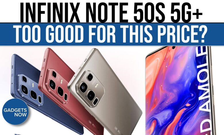 Infinix Note 50S 5G Rp3 Jutaan, Layar 120Hz Dan Cas 100W Terlalu Menggoda Di Kelasnya