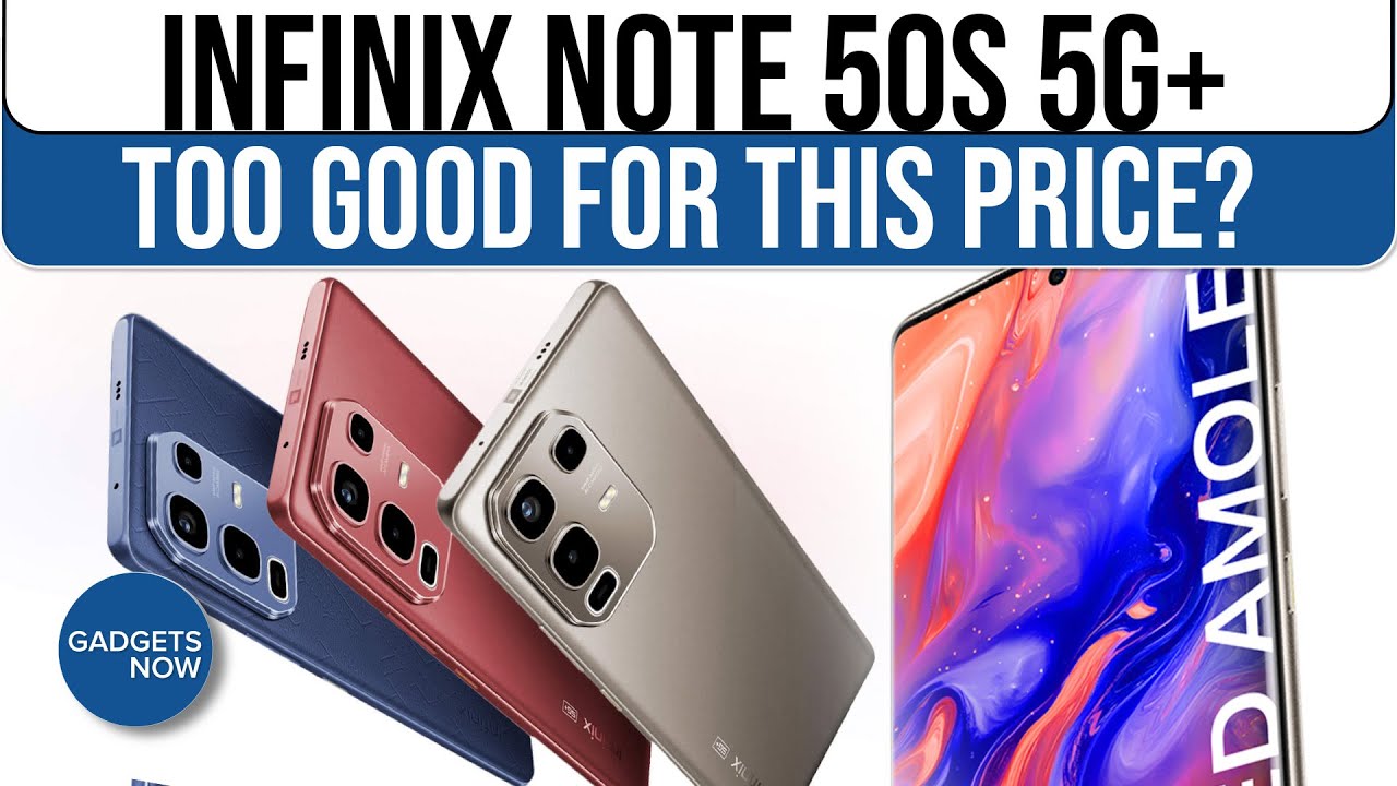 Infinix Note 50S 5G Rp3 Jutaan, Layar 120Hz Dan Cas 100W Terlalu Menggoda Di Kelasnya