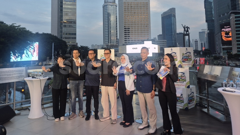 Koridor 13 Jadi Panggung Baru Jakarta, 5.000 Orang Lari Sambil Dukung Kota Hijau