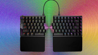 Asus Rilis ROG Falcata, Keyboard Split Nirkabel Yang Bisa Dipakai Sebelah Saja