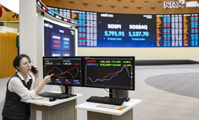 KOSPI Anjlok 8 Persen, Bursa Korea Hentikan Perdagangan 20 Menit Karena Panik Global