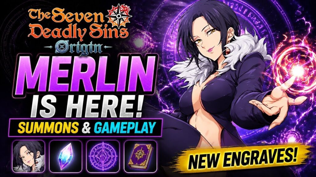 Merlin Masuk Seven Deadly Sins Origin, Sanctuary Tersegel Buka Jalur Progres Baru