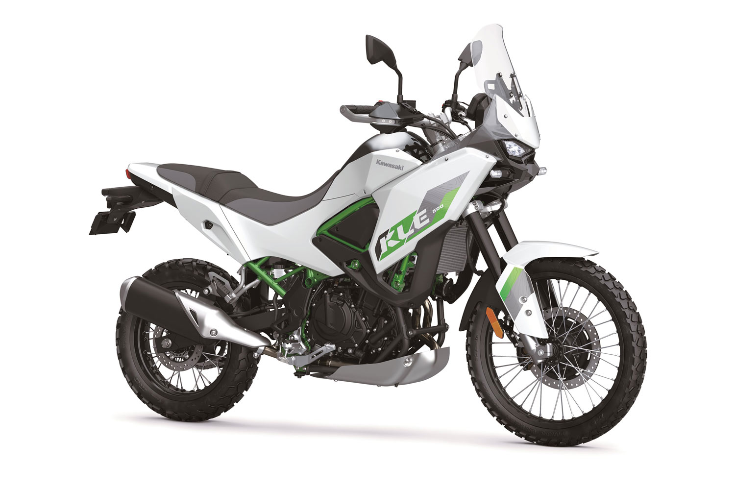 Kawasaki KLE 500 2026 Bangkit Lagi, Aura Dakar Yang Bikin Motor Adventure Aspal Terlihat Aman-Jalan