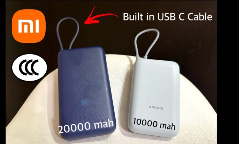 Xiaomi Bawa Power Bank 20.000 mAh Berkabel, Kesehatan Baterai Bisa Dicek Lewat PC