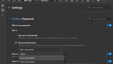 Microsoft Edge Tinggalkan Master Password, Password Tersimpan Kini Dibuka Lewat Windows Hello
