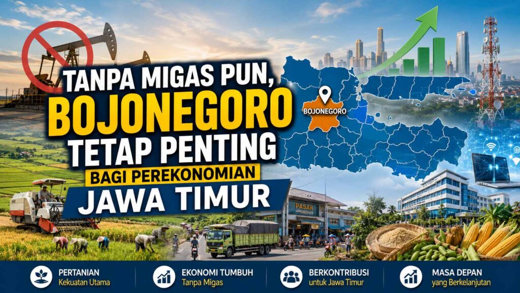 Tanpa Migas, Bojonegoro Masih Pegang Rp9,93 Triliun Ekonomi Rakyat di Jatim