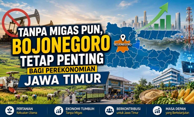Tanpa Migas, Bojonegoro Masih Pegang Rp9,93 Triliun Ekonomi Rakyat di Jatim