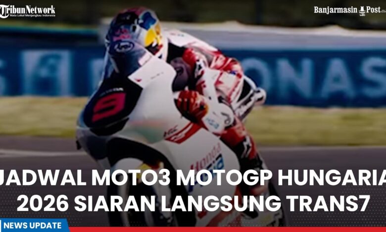 Trans7 Gratis Untuk Hungaria 2026, Hanya Moto3 dan Balapan Utama MotoGP Yang Dibuka