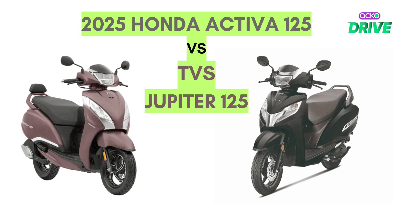 Bagasi Raksasa TVS Jupiter 125 Menggoda, Honda Activa 125 Terpaksa Melawan Dengan Fitur Digital