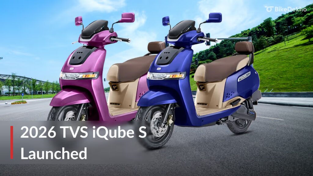 Rp29,9 Juta, TVS iQube S 2026 Bawa 175 Km Jarak Tempuh Dan Layar Pintar 7 Inci