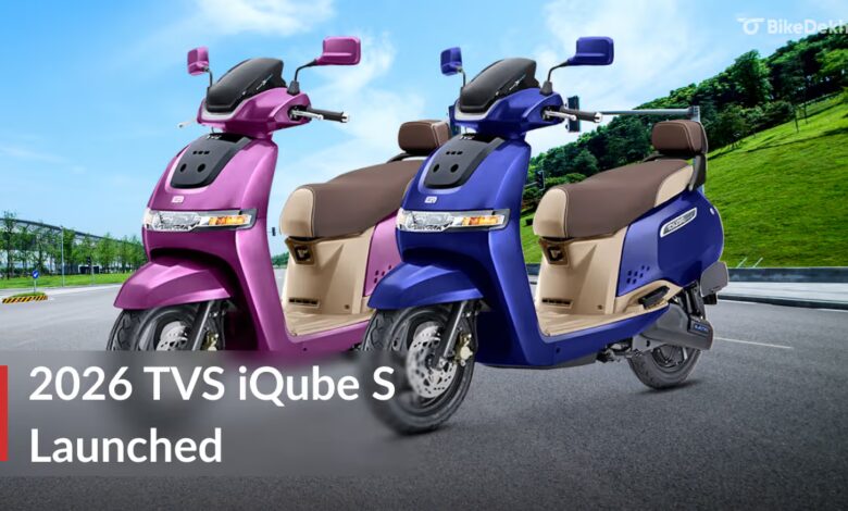 Rp29,9 Juta, TVS iQube S 2026 Bawa 175 Km Jarak Tempuh Dan Layar Pintar 7 Inci