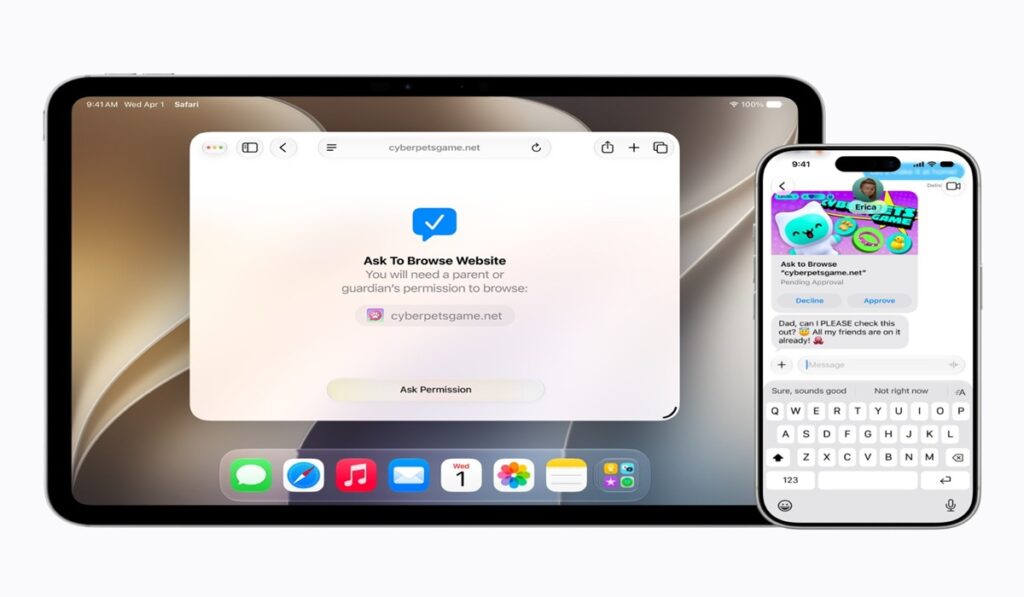 Apple Bikin Safari Lebih Diawasi, Anak Kini Harus Minta Izin Sebelum Browsing
