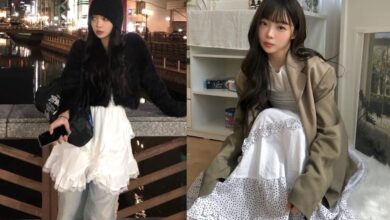 Layering Ala Kwak Min Kyung, Outfit Bertumpuk Yang Ringan Dan Tetap Estetik