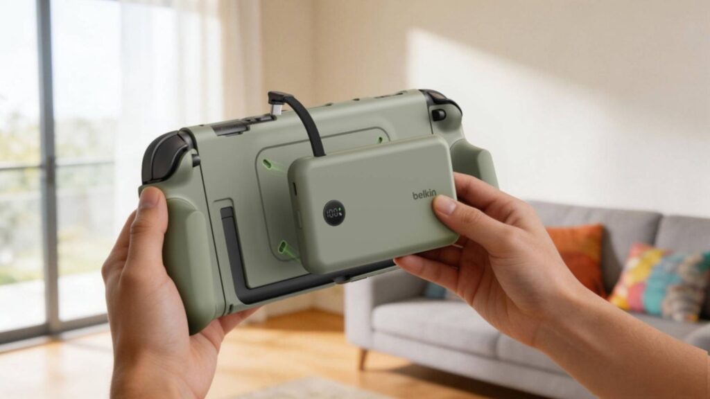 Belkin Bawa Grip Modular ke Switch 2, Baterai Magnetik Bisa Lepas Pasang